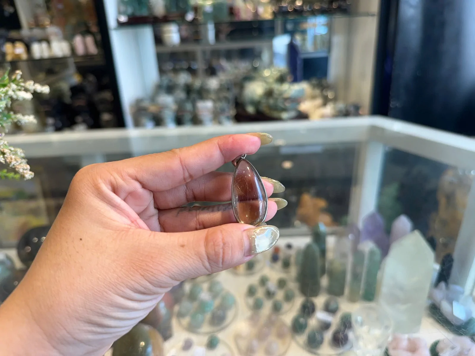 Mặt thạch anh tóc vàng (11.1g) S866-S3-1332